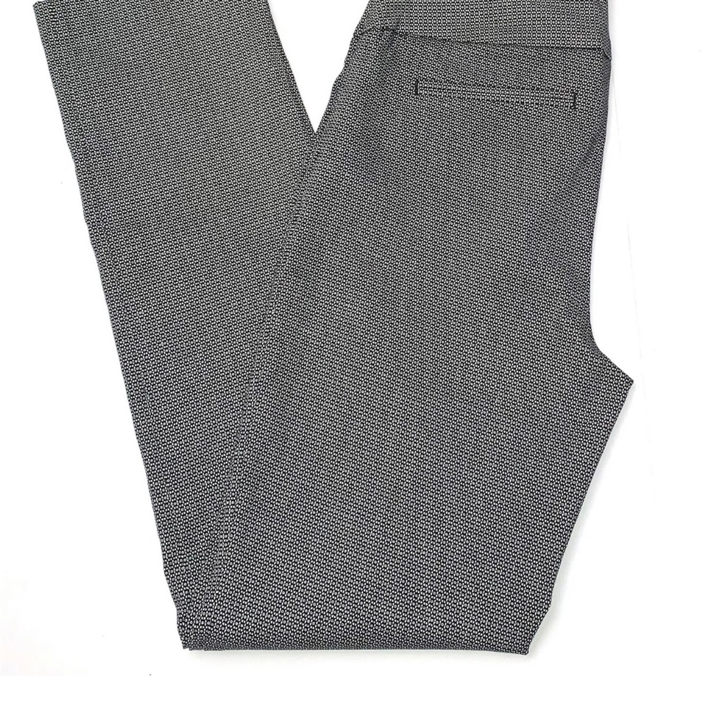 Hilary Radley Pull-On Slim Fit Sits at Waist Stretch Pants Black White Variety L - Picture 2 of 9